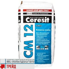 Клей для плитки Ceresit (Церезіт) СМ 12 (25 кг)